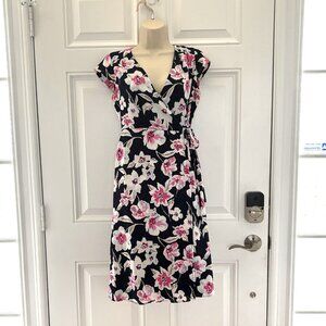Floral Wrap Dress by Banana Republic